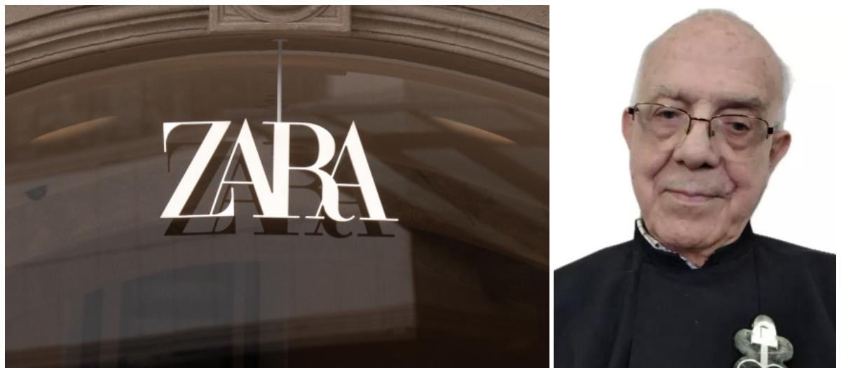 Tienda de Zara y Jorge Manuel López Neira