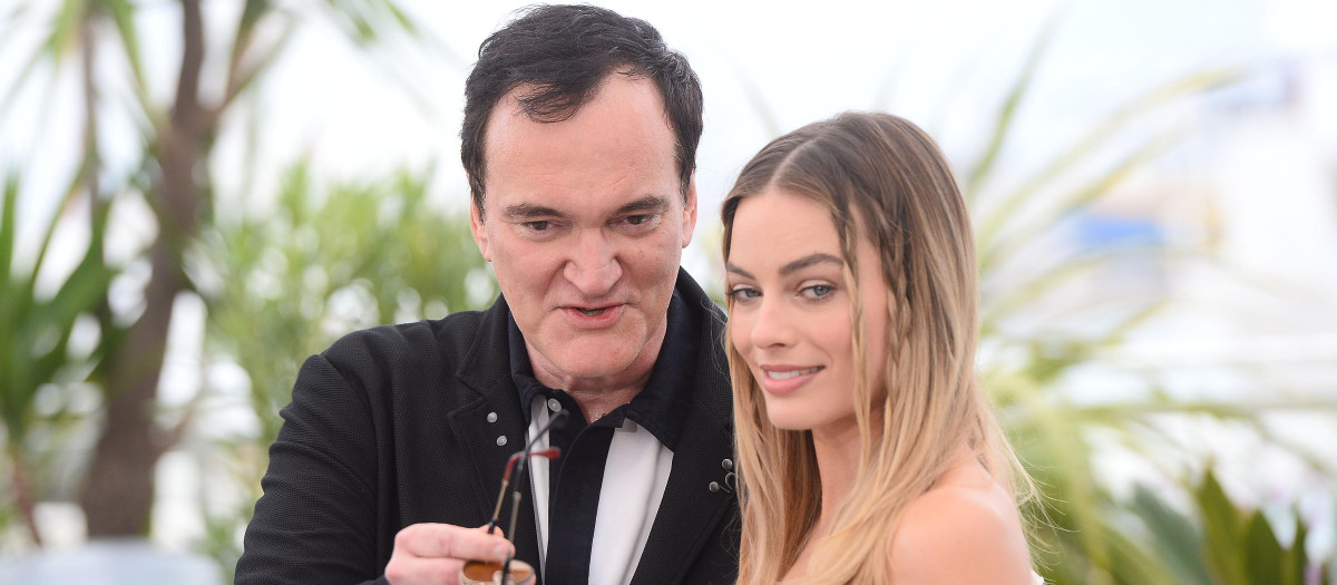 Quentin Tarantino y Margot Robbie