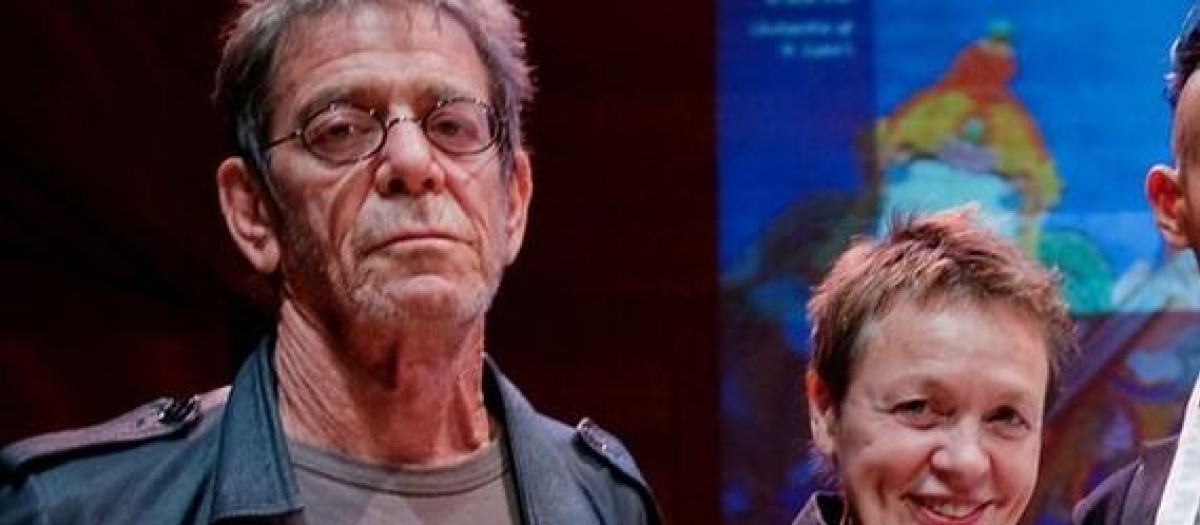 Laurei Anderson y Lou Reed