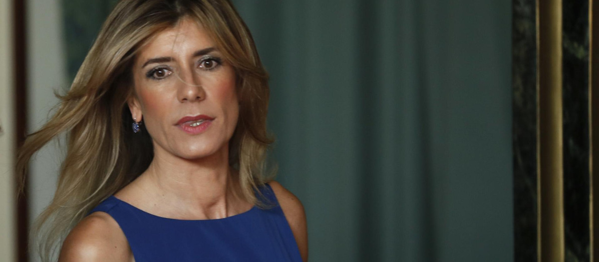 Begoña Gómez, mujer del presidente del Gobierno Pedro Sánchez