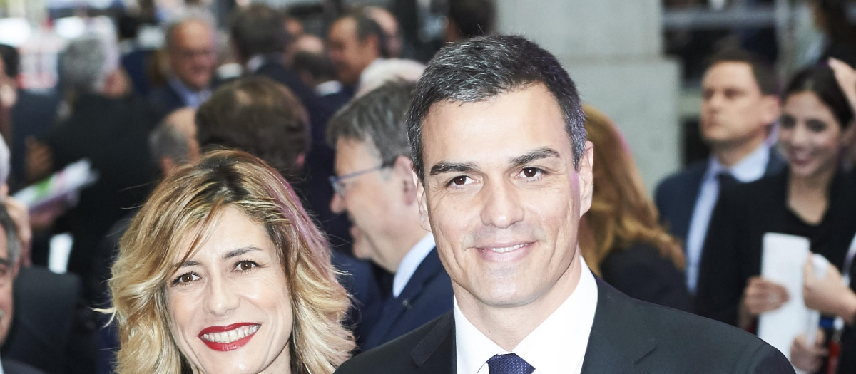 Pedro Sánchez y Begoña Gómez