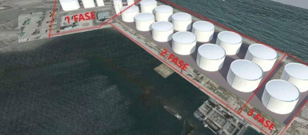 Anteproyecto macrodepósitos puerto de Alicante