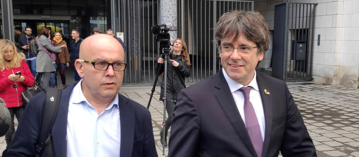 Gonzalo Boye y Carles Puigdemont