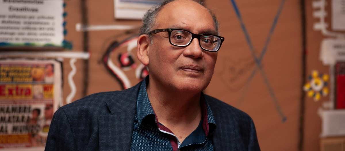 El artista peruano Herbert Rodríguez en 2019