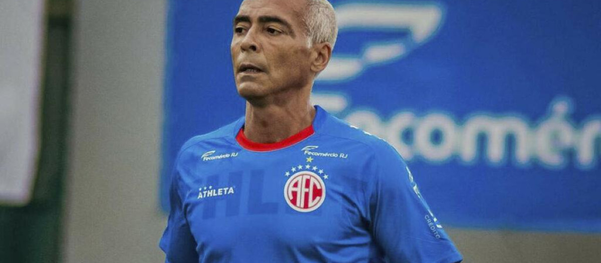 Romário ha completado su primer entrenamiento con su equipo a los 58 años