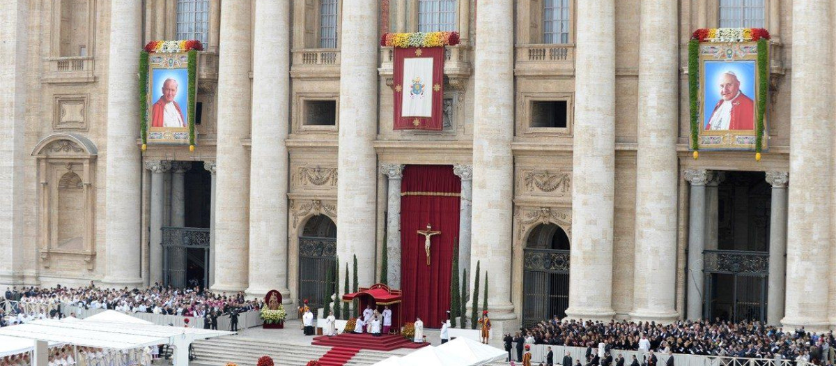 Canonización de Juan Pablo II y Juan XXIII
