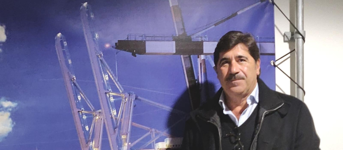 Antonio Varela, presidente del Colegio Oficial de Agentes de Aduanas de Algeciras