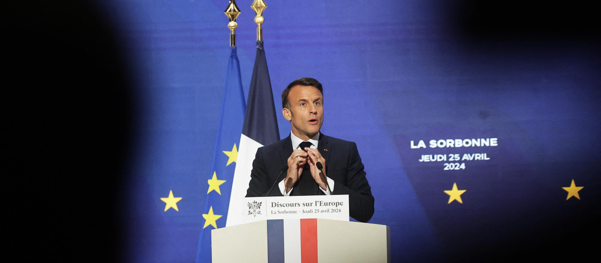 El presidente francés Emmanuel Macron pretende relanzar Europa