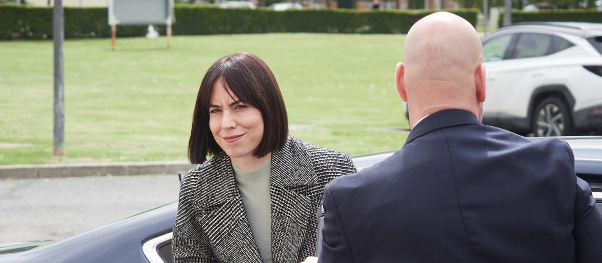 La ministra de Ciencia y líder del PSPV, Diana Morant esta semana