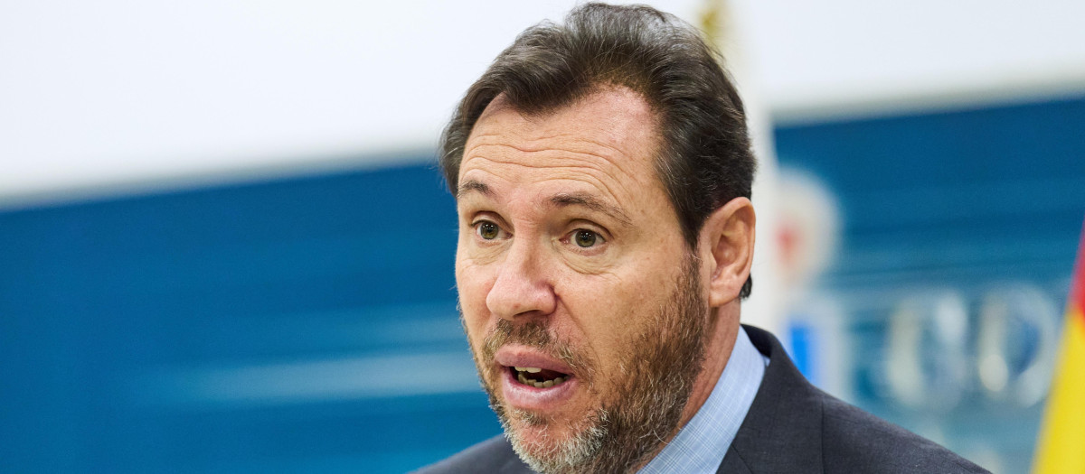 El ministro de Transportes, Óscar Puente