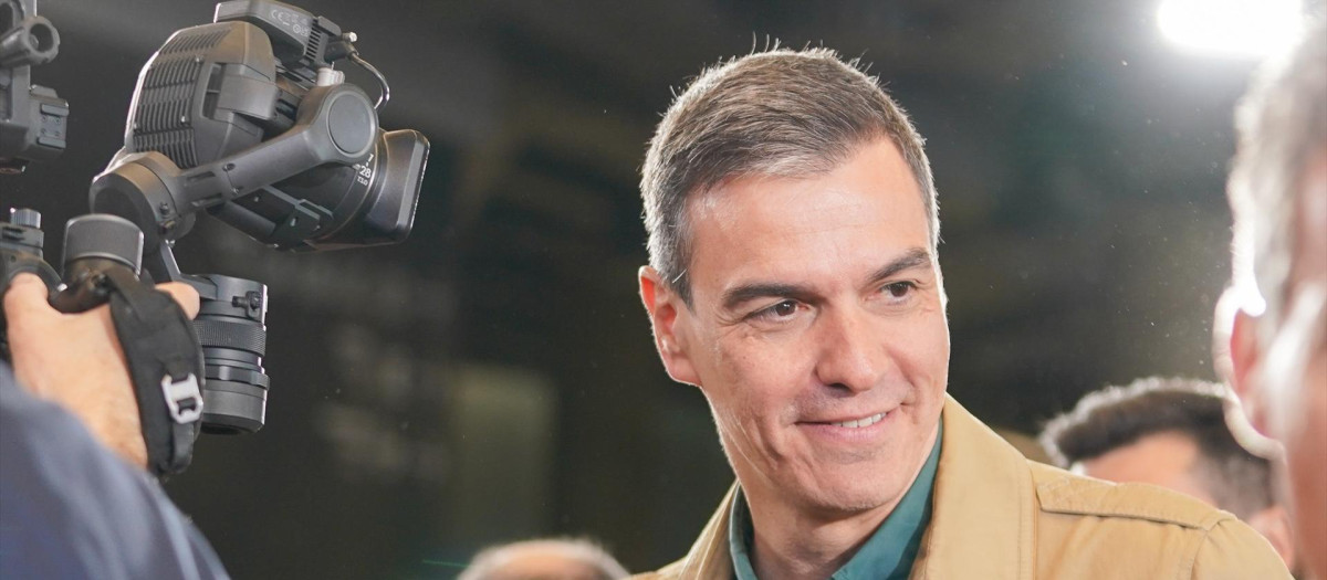 El presidente del Gobierno, Pedro Sánchez