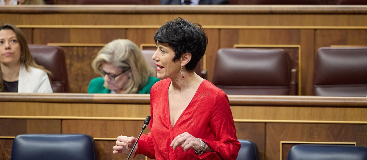 La ministra de la Seguridad Social, Elma Saiz.