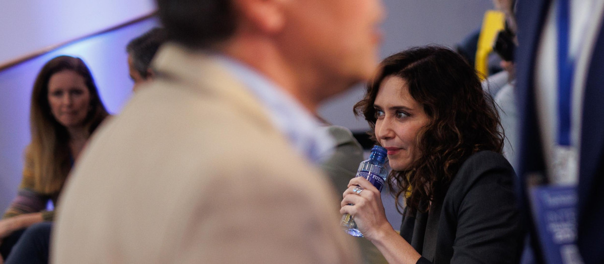 La presidenta de la Comunidad de Madrid, Isabel Díaz Ayuso