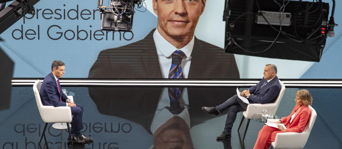 Entrevista al presidente del Gobierno, Pedro Sánchez