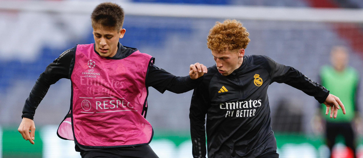 Jeremy de León y Arda Güler