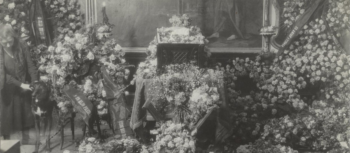 Capilla ardiente de Julio Romero de Torres