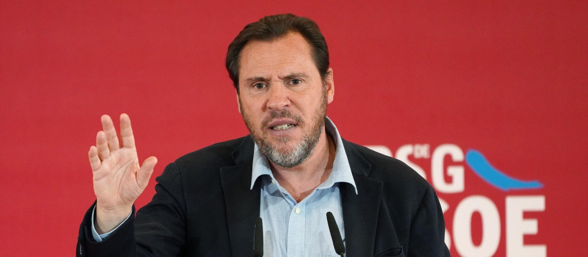 El ministro de Transportes y Movilidad Sostenible, Óscar Puente.