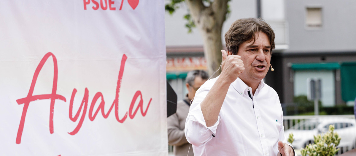 El candidato a la alcaldía de Fuenlabrada, Javier Ayala