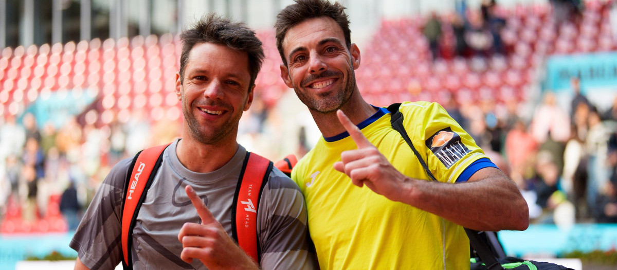 Marcel Granollers y Horacio Zeballos se han retirado del Mutua Madrid Open