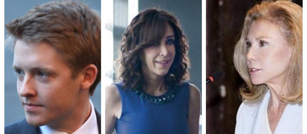 Hugh, duque de Westminster; María Asunción Aramburuzabala y Alicia Koplowitz