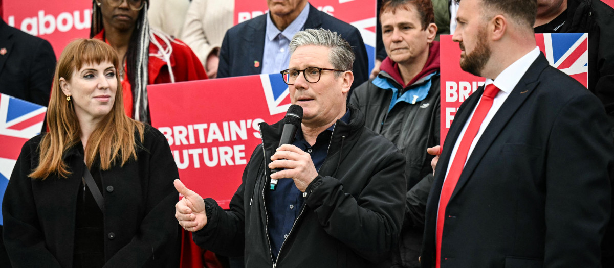 Keir Starmer, líder del Partido Laborista del Reino Unido