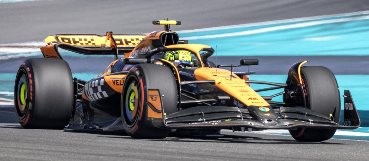 Lando Norris, en el GP de Miami