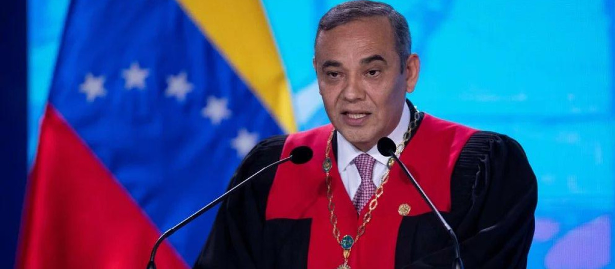 Maikel Moreno expresidente del Tribunal Supremo de Justicia del régimen chavista