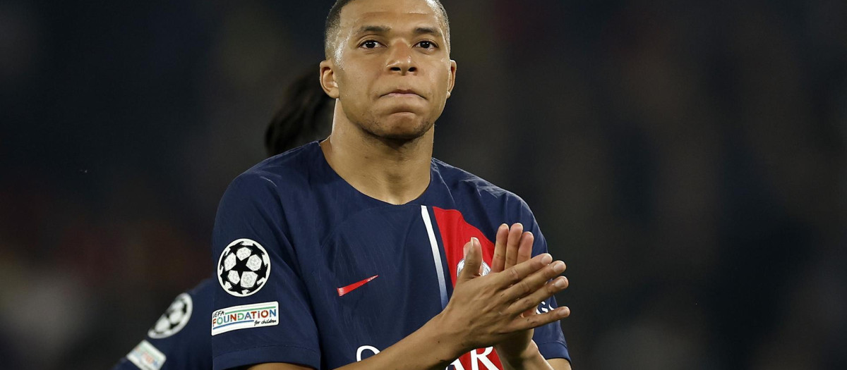 Kylian Mbappé fue el gran criticado tras la eliminación del PSG en Champions
