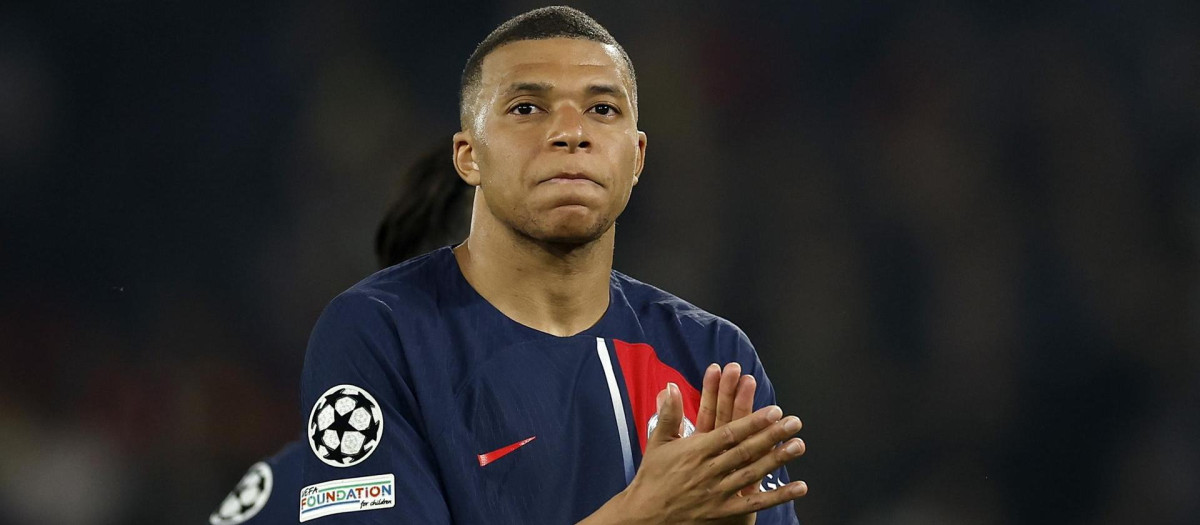 Kylian Mbappé fue el gran criticado tras la eliminación del PSG en Champions