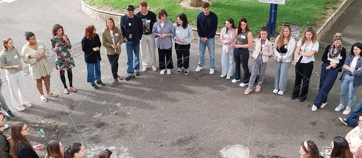 Estudiantes europeos en la Loyola