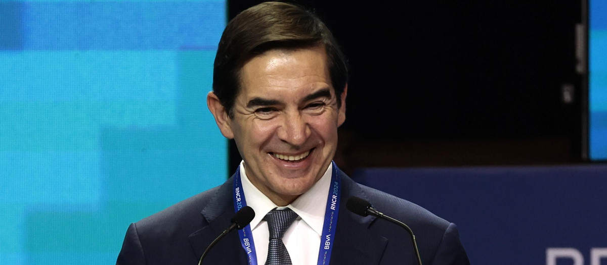 El presidente del BBVA Carlos Torres Vila