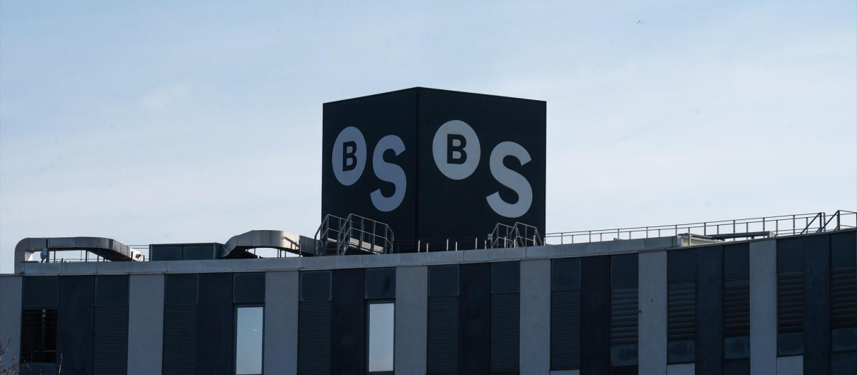 Edificio del Banco Sabadell en Barcelona.