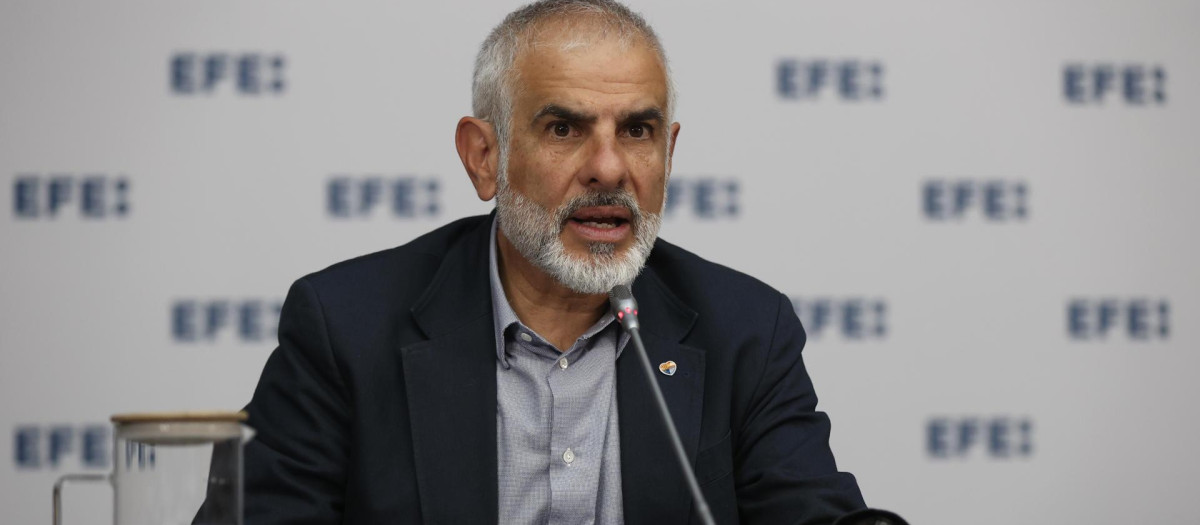 El candidato de Ciudadanos a la presidencia de la Generalitat, Carlos Carrizosa.