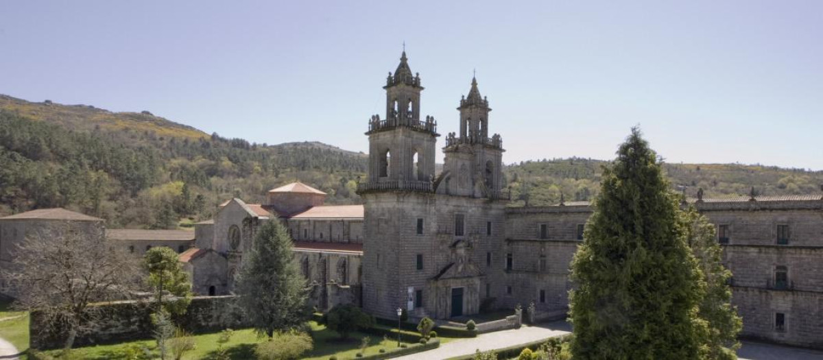 Este monasterio de la provincia de Orense se le conoce como "El Escorial gallego"
