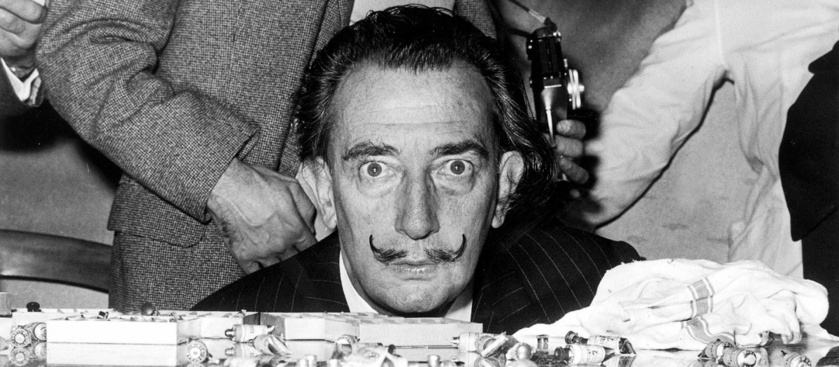 Salvador Dalí en 1960