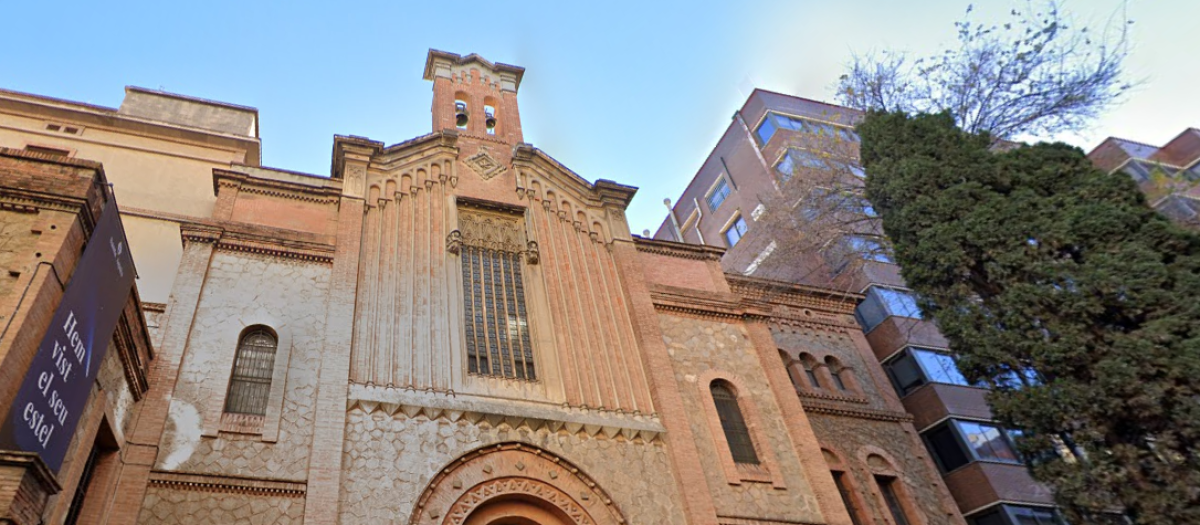 Parroquia de Santa Inés, en Barcelona.
