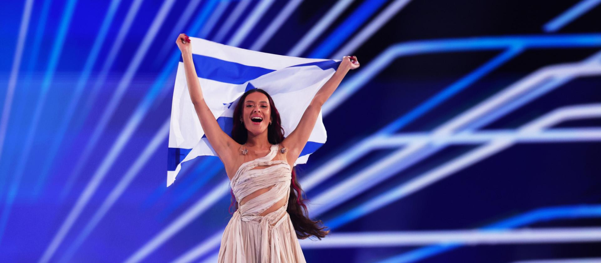 Eden Golan, durante su actuación en Eurovision 2024