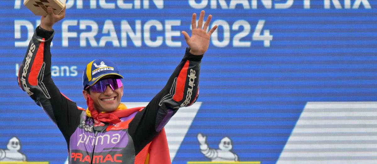 Jorge Martín ganó el GP de Francia de MotoGP