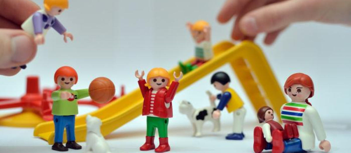 Muñecos de Playmobil.