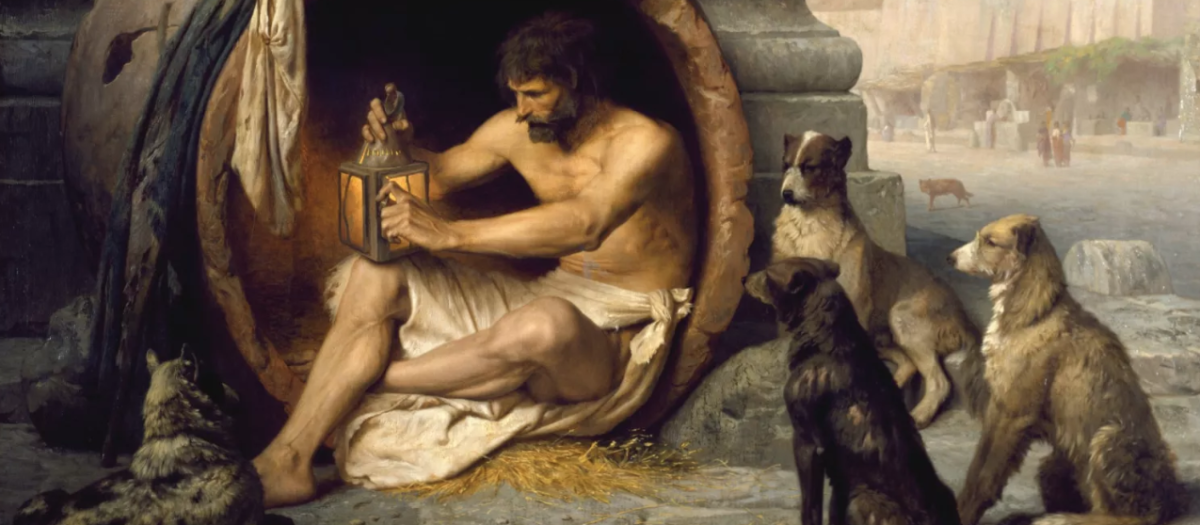 Diógenes (1860) de Jean-Léon Gerôme
