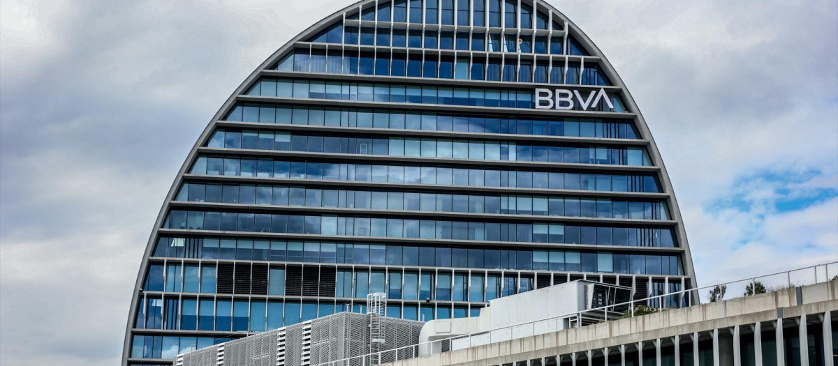 Sede de BBVA en Madrid.