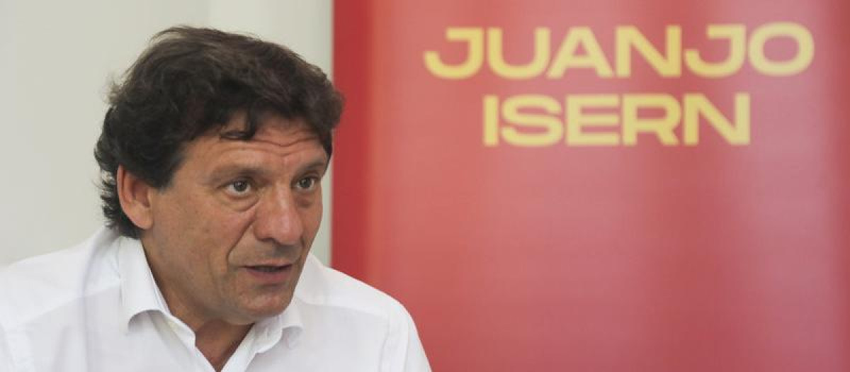 Juanjo Isern, candidato a la Federación Catalana de Fútbol.
