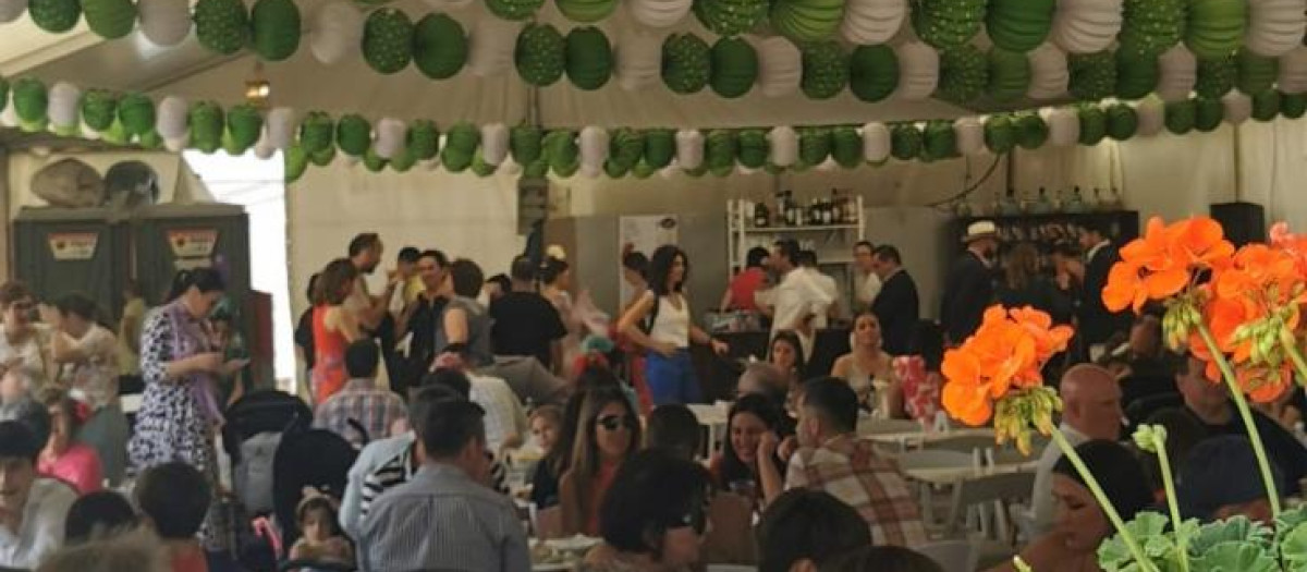 Caseta de la Asoación Celíaca de Córdoba