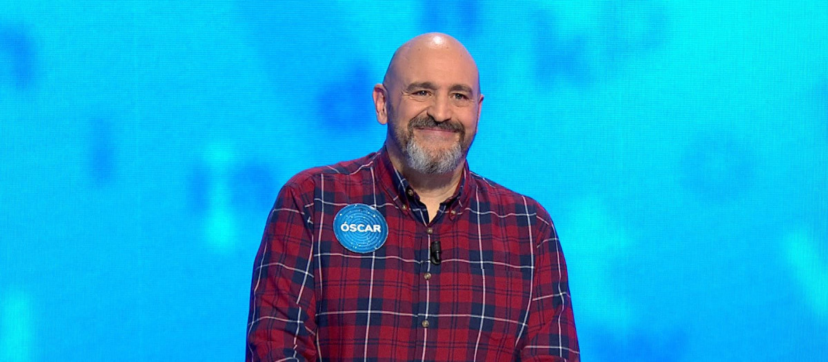 Óscar Díaz, ganador del bote de Pasapalabra