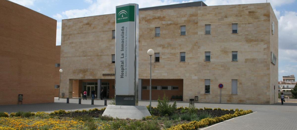 Hospital La Inmaculada, en la localidad de Huércal-Overa (Almería)