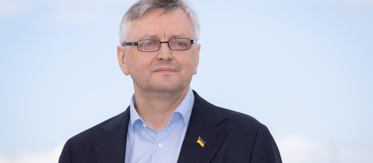 El director ucraniano Sergei Loznitsa, en el Festival de Cannes