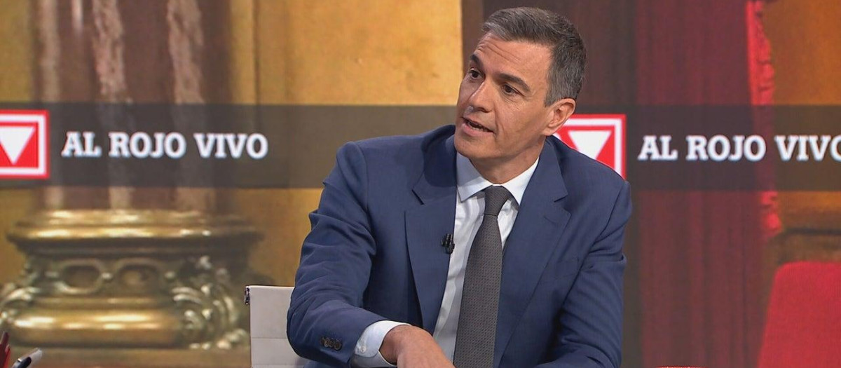 El presidente del Gobierno, Pedro Sánchez