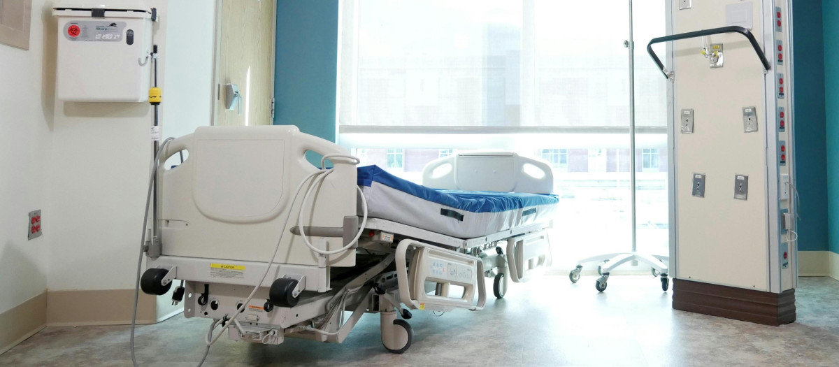 Una habitación de un hospital