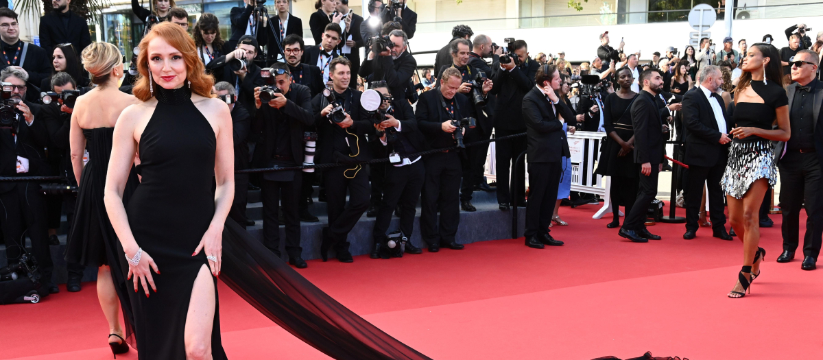 Cristina Castaño, en la alfombra roja de Cannes