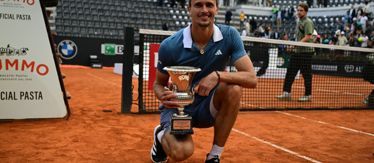 Alexander Zverev ganó el Masters 1000 de Roma